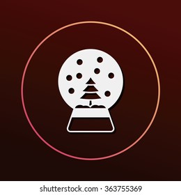 Christmas tree icon