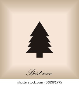 Christmas tree icon