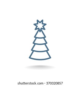 Christmas tree icon