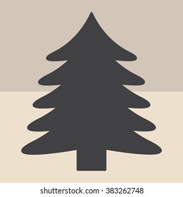 Christmas tree icon