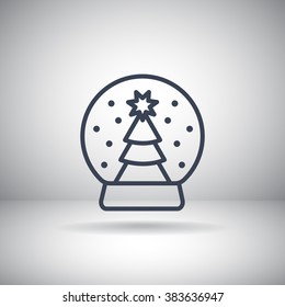 Christmas tree icon