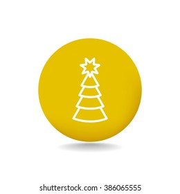Christmas tree icon
