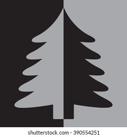 Christmas tree icon