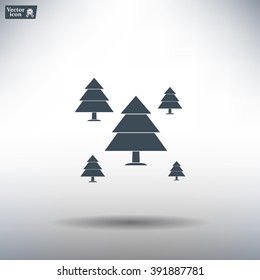 Christmas tree icon