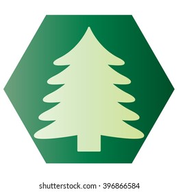 Christmas tree icon
