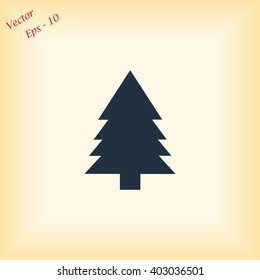 Christmas tree icon