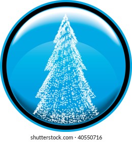 Christmas tree icon