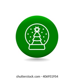 Christmas tree icon