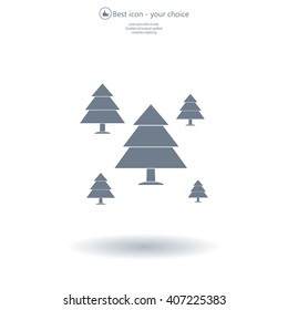 Christmas tree icon