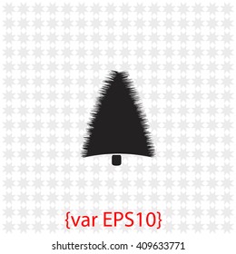 Christmas tree icon.