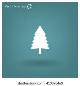 Christmas tree icon