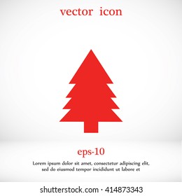 Christmas tree icon