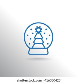 Christmas tree icon