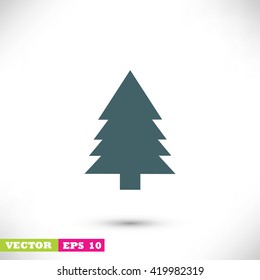 Christmas tree icon