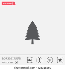 Christmas tree icon



