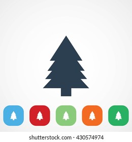 Christmas tree icon