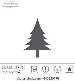 Christmas tree icon



