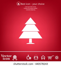 Christmas tree icon
