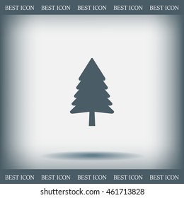 Christmas tree icon