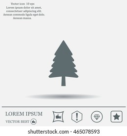 Christmas tree icon