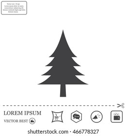 Christmas tree icon