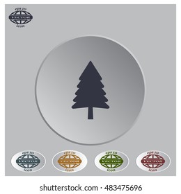 Christmas tree icon