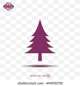 Christmas tree icon
