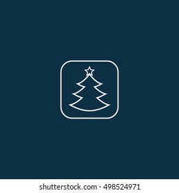 Christmas tree icon