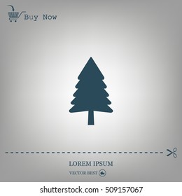 Christmas tree icon