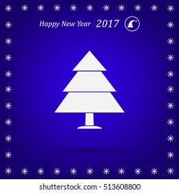 Christmas tree icon