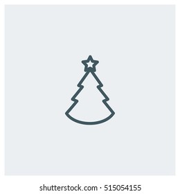 christmas tree icon
