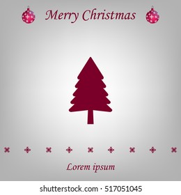 Christmas tree icon



