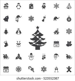 Christmas tree icon