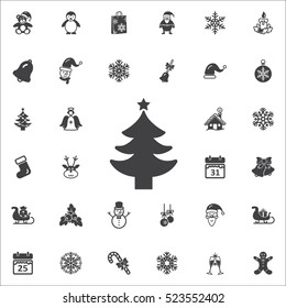 Christmas tree icon