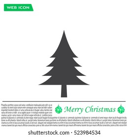 Christmas tree icon