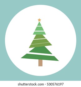 Christmas tree icon