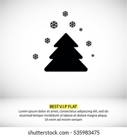 Christmas tree icon