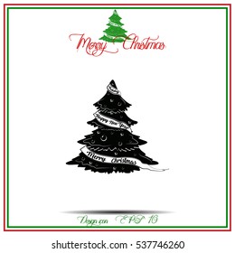 Christmas tree icon