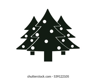 Christmas tree icon