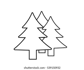 Christmas tree icon