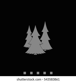 Christmas tree icon.