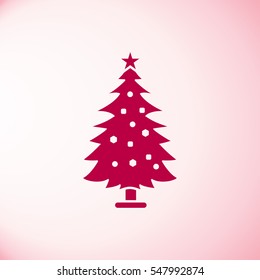 Christmas tree icon