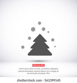 Christmas tree icon
