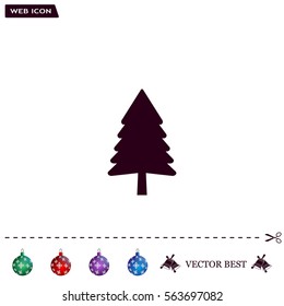 Christmas tree icon