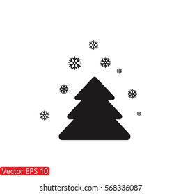 Christmas tree icon