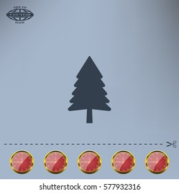 Christmas tree icon



