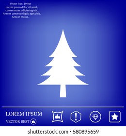 Christmas tree icon