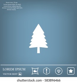 Christmas tree icon




