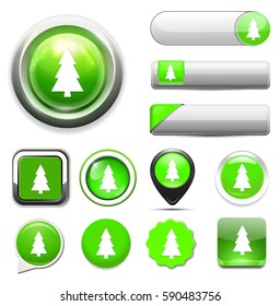 christmas tree icon