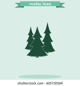Christmas tree icon.